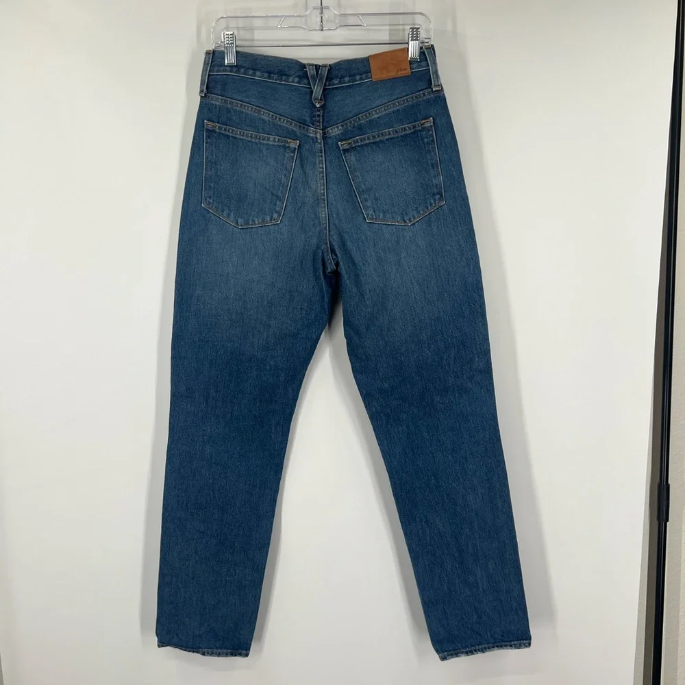 J. Crew Slouchy Boyfriend High Rise Jeans in Bright Indigo TALL